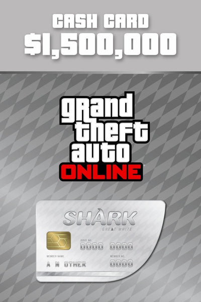Grand Theft Auto Online: Great White Shark Cash Card - Oynasana