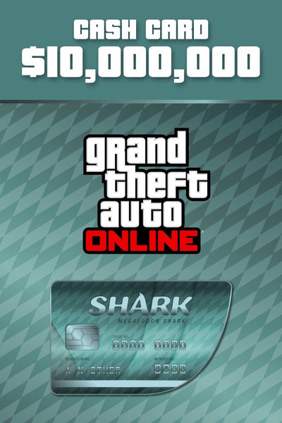 Grand Theft Auto Online: Megalodon Shark Cash Card - Oynasana