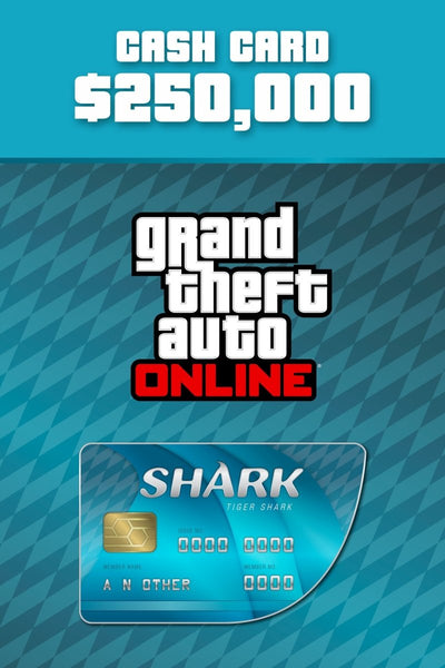 Grand Theft Auto Online: Tiger Shark Cash Card - Oynasana