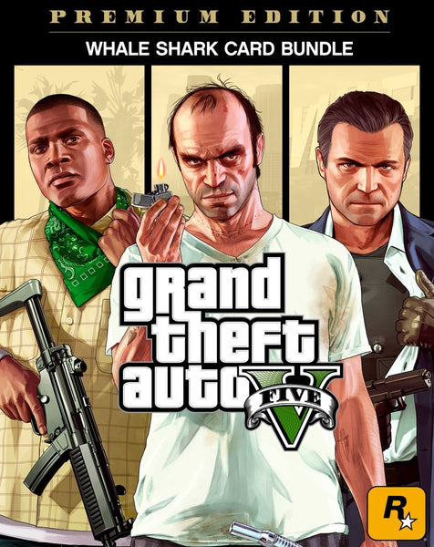 Grand Theft Auto V: Premium Online Edition & Whale Shark Card Bundle - Oynasana
