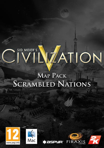 Sid Meier’s Civilization V: Scrambled Nations Map Pack (MAC) - Oynasana